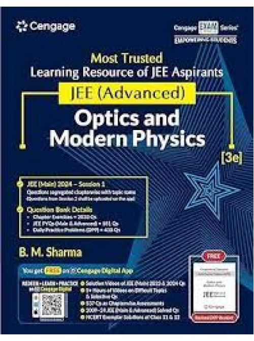 Physics for Joint Entrance Examination JEE (Advanced): Optics & Modern Physics at Ashirwad Publication